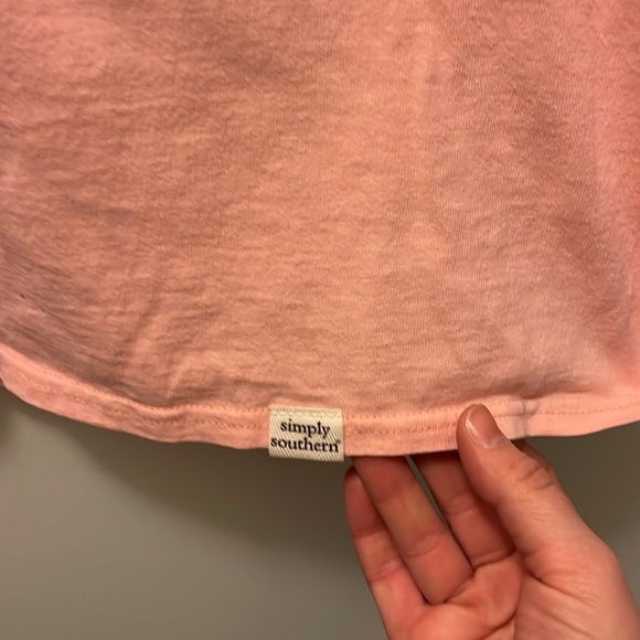 Simply southern floral peach bloom with grace tshirt Size Medium - Picture 5 of 7